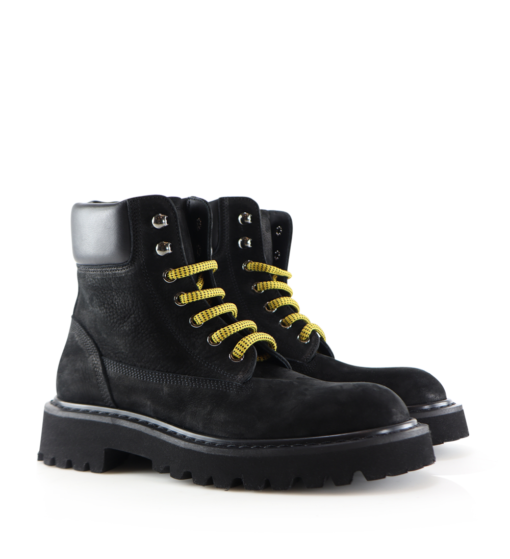 Nordhaven boots, black nubuck