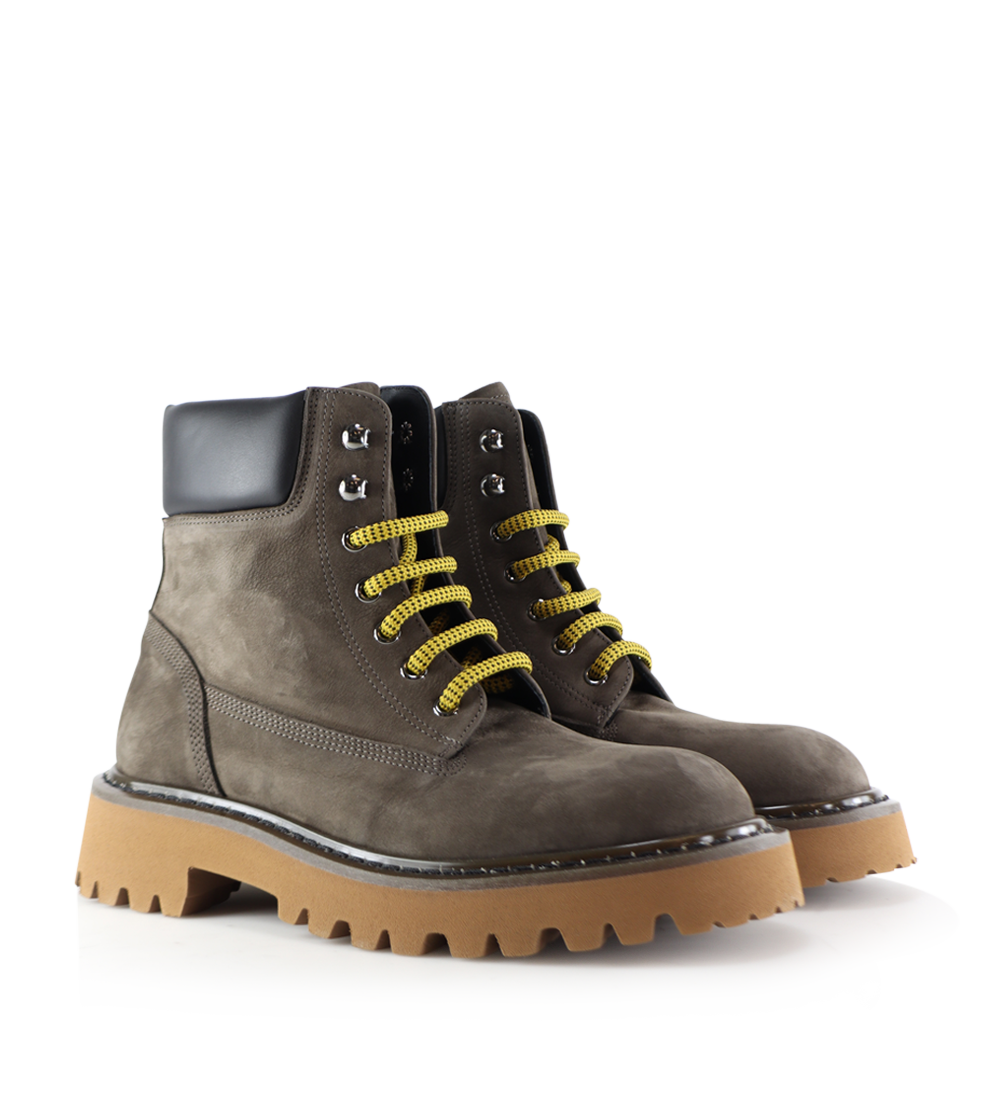 Nordhaven boots, dark brown nubuck