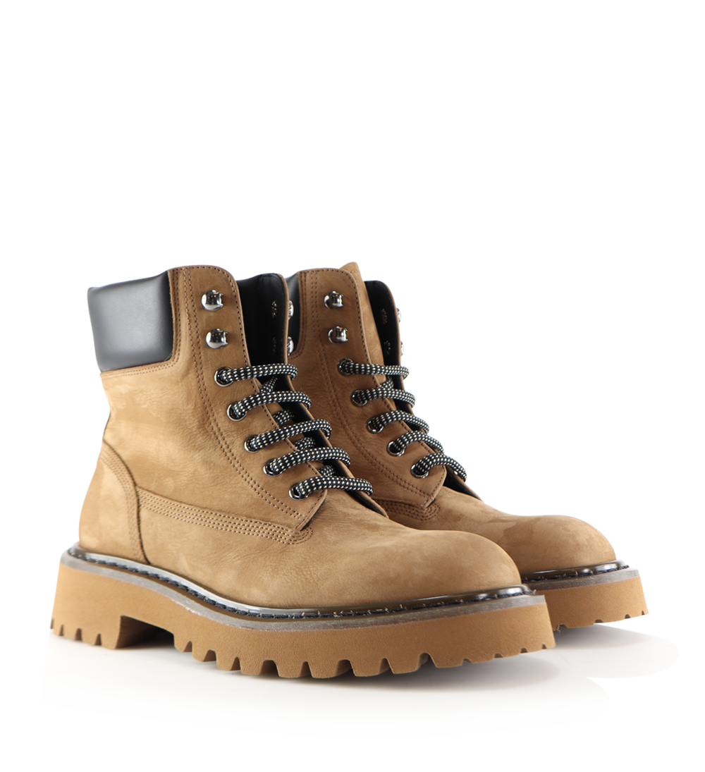 Nordhaven boots, brown nubuck