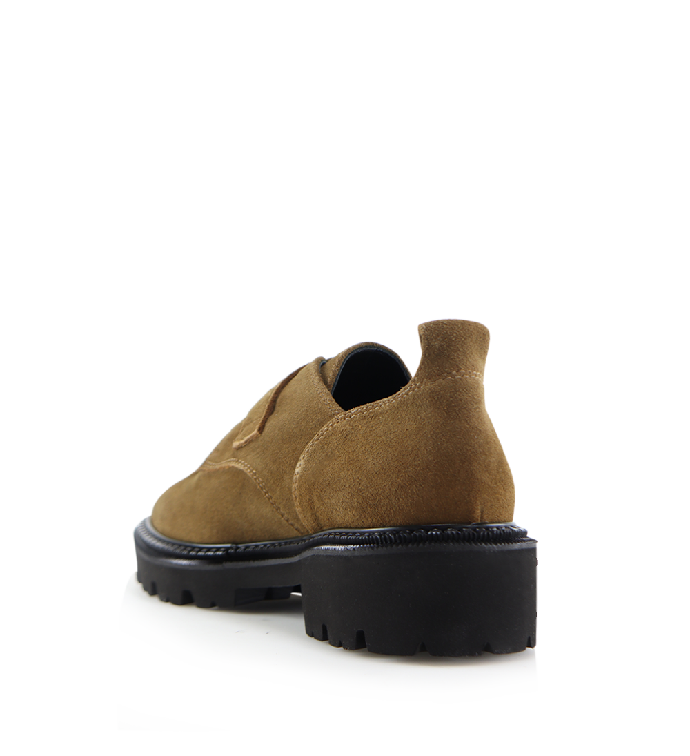 Tecla loafers, camel ruskind