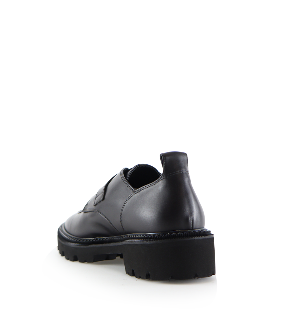 Tecla loafers, mørkebrun læder