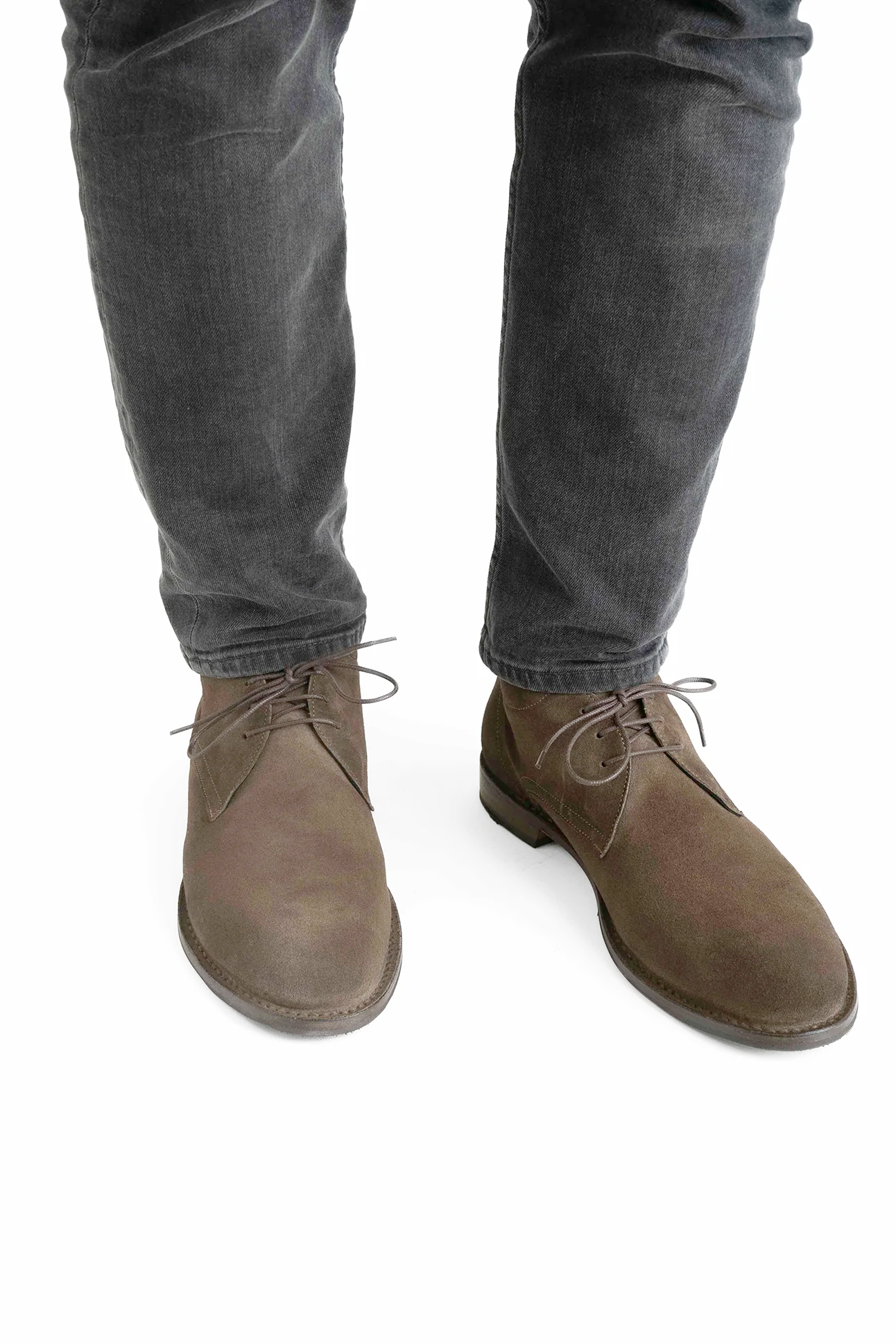 Carlo snøresko, kamel ruskind