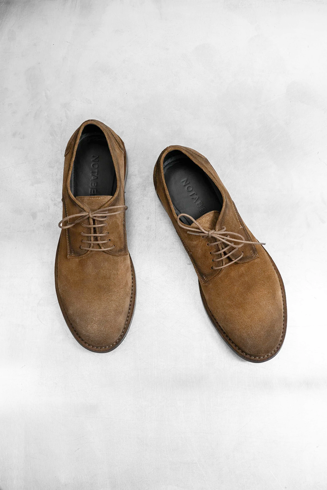 Santino snøresko, rust ruskind