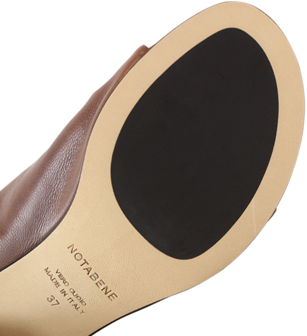 Alessandra II sandaler, brun læder