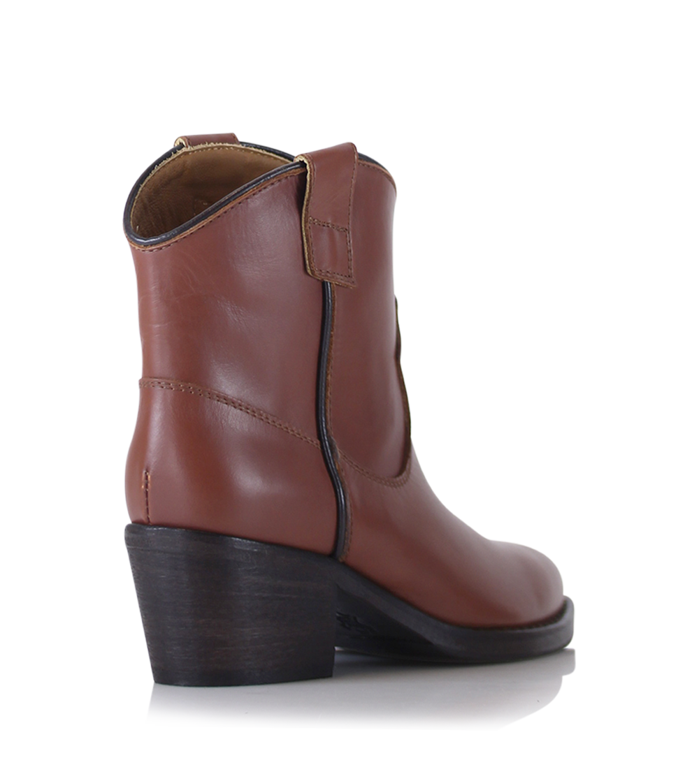 Anna 50 støvler, brun læder