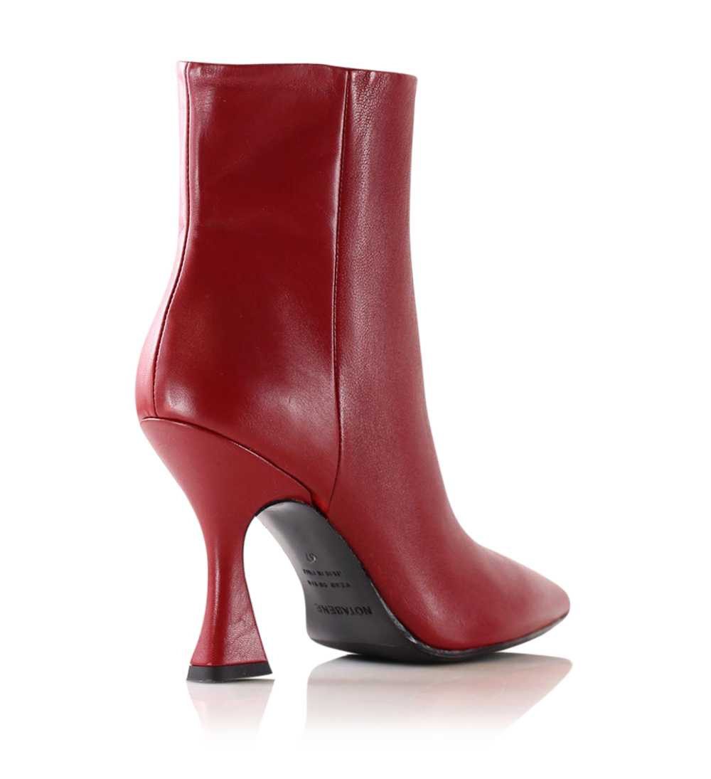 Elsa støvler, rød læder