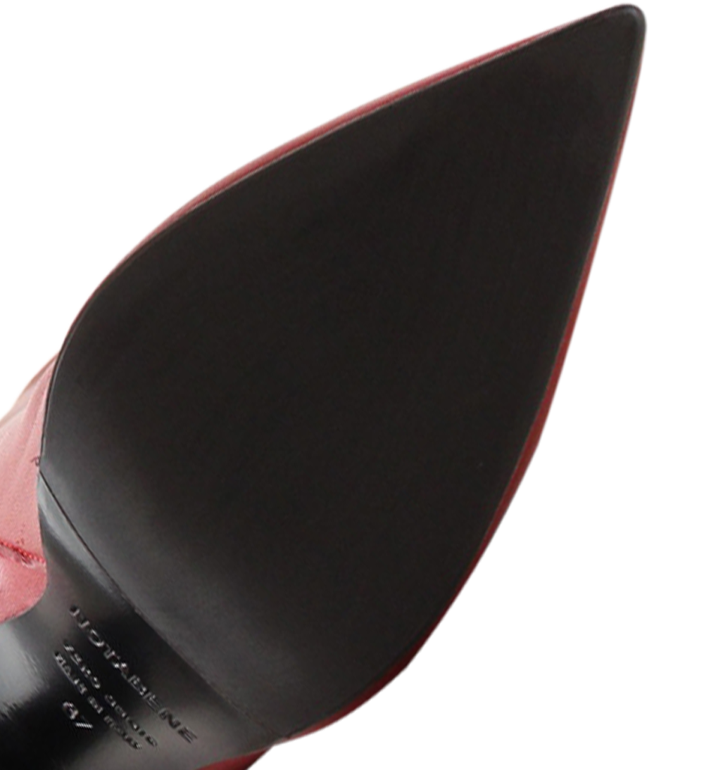 Elsa støvler, rød læder