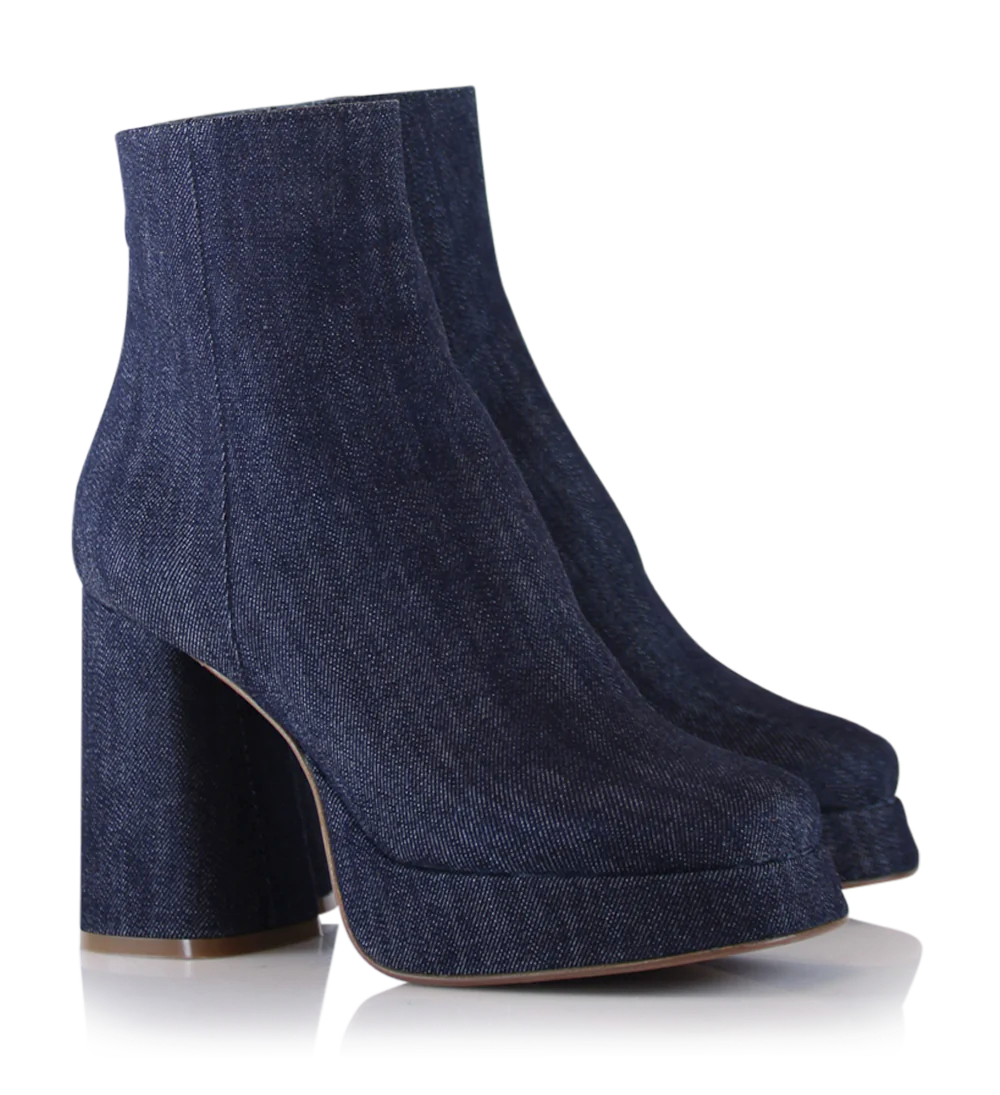 Henny 100 støvler, denim