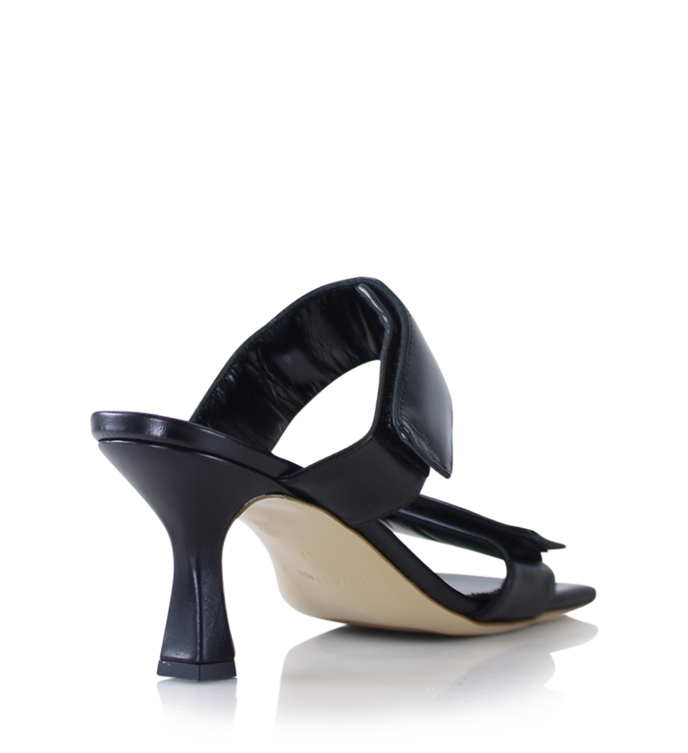 Ilina 70 sandaler, sort læder