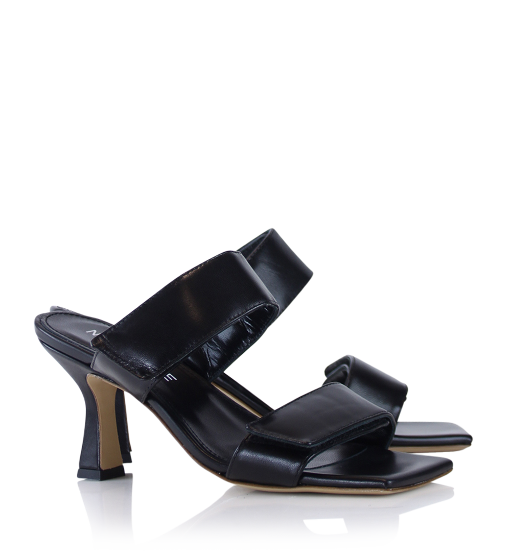 Ilina 70 sandaler, sort læder