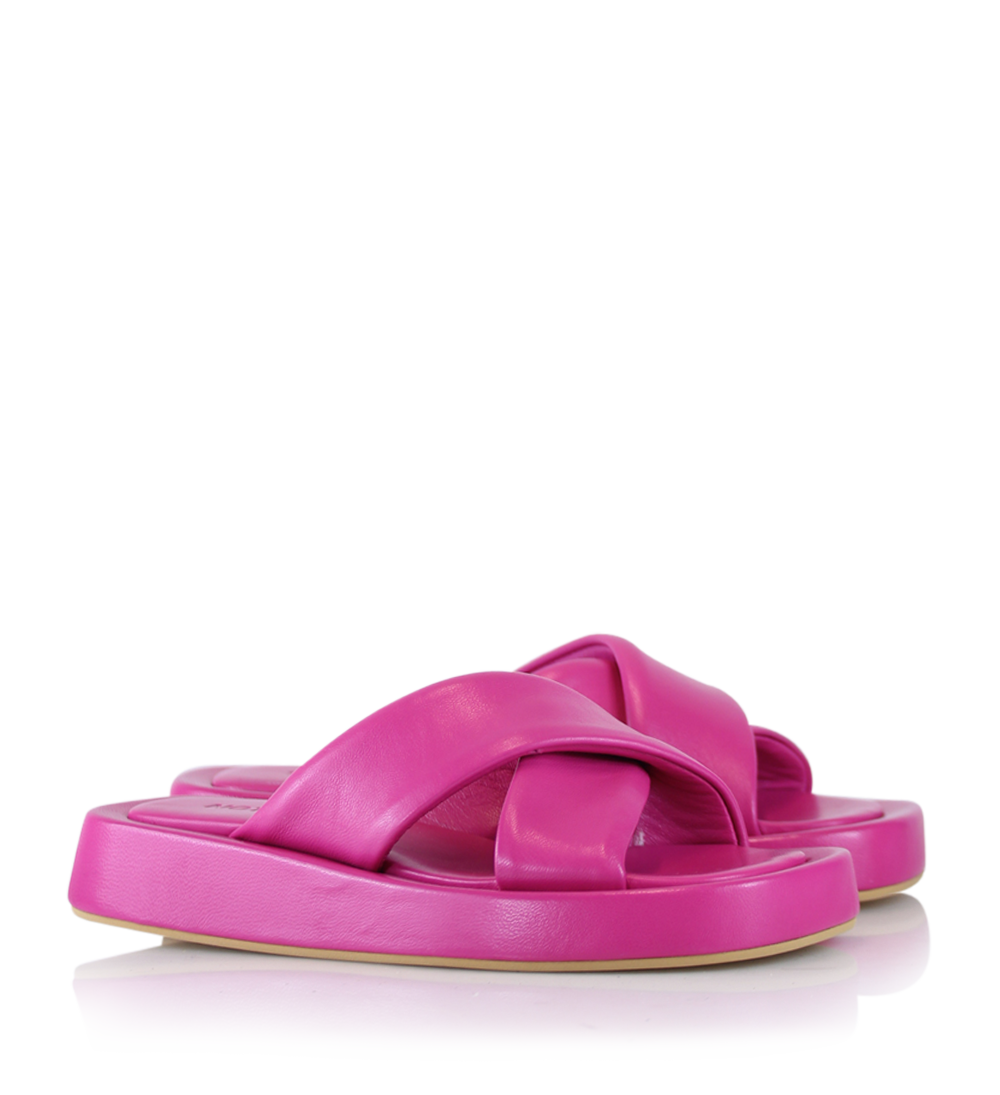 Mia sandaler, pink læder