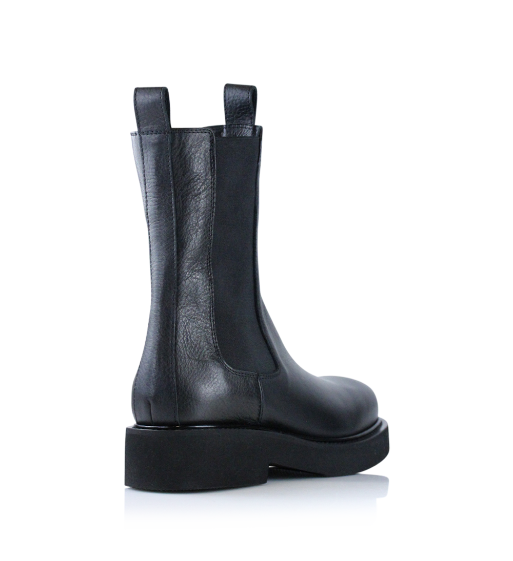 Nadia chelsea boots, black leather