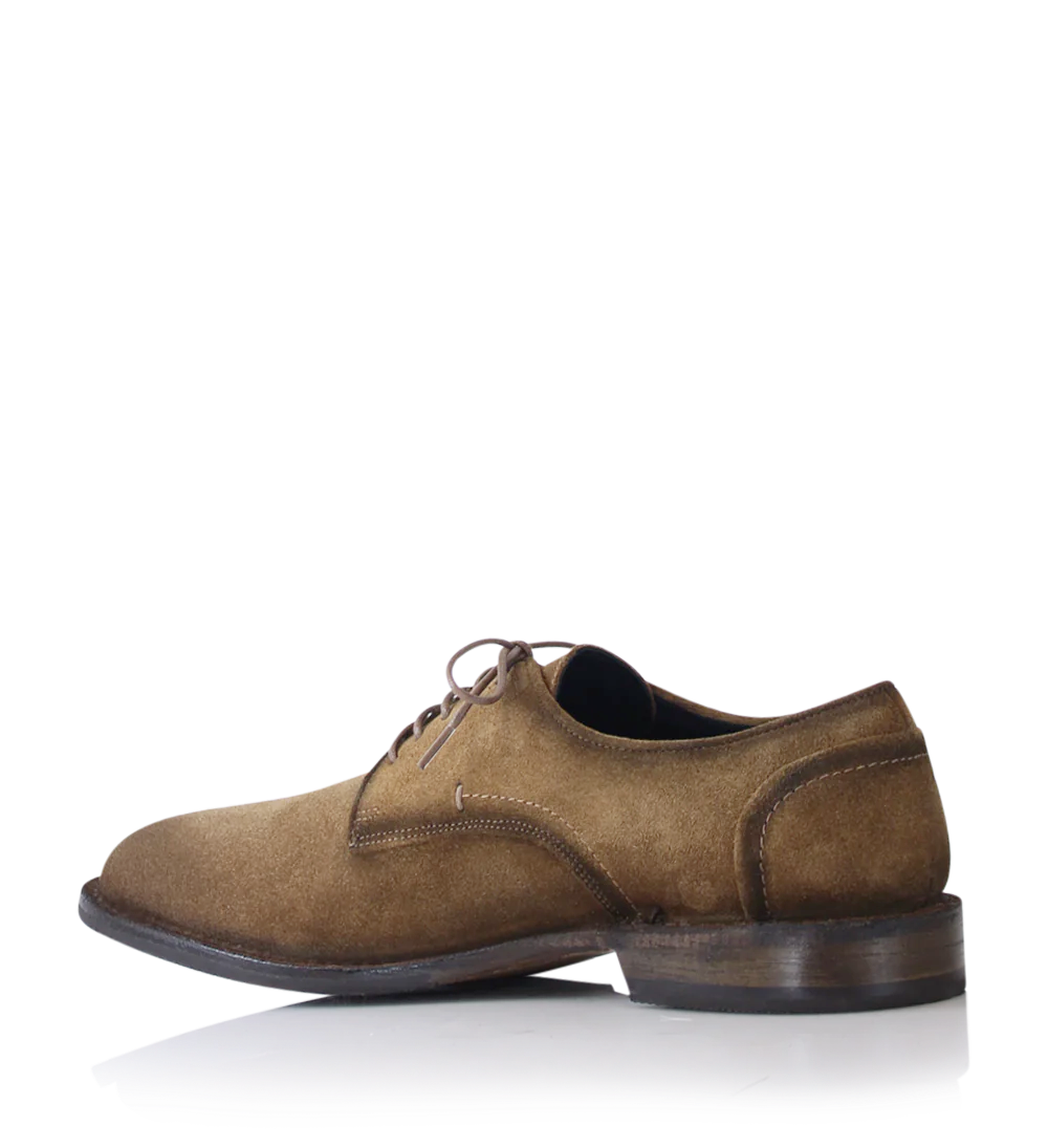 Santino snøresko, rust ruskind