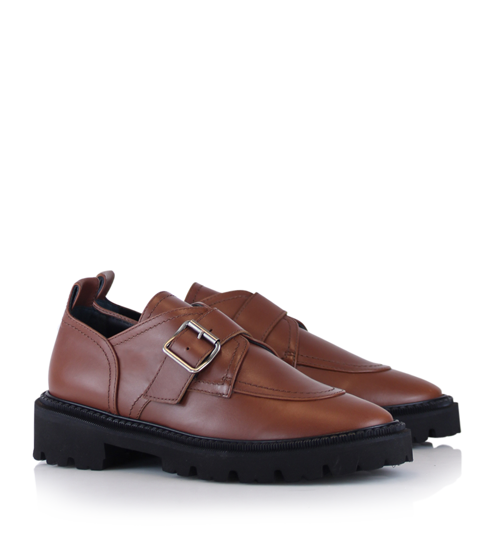 Tenora loafers, brun læder