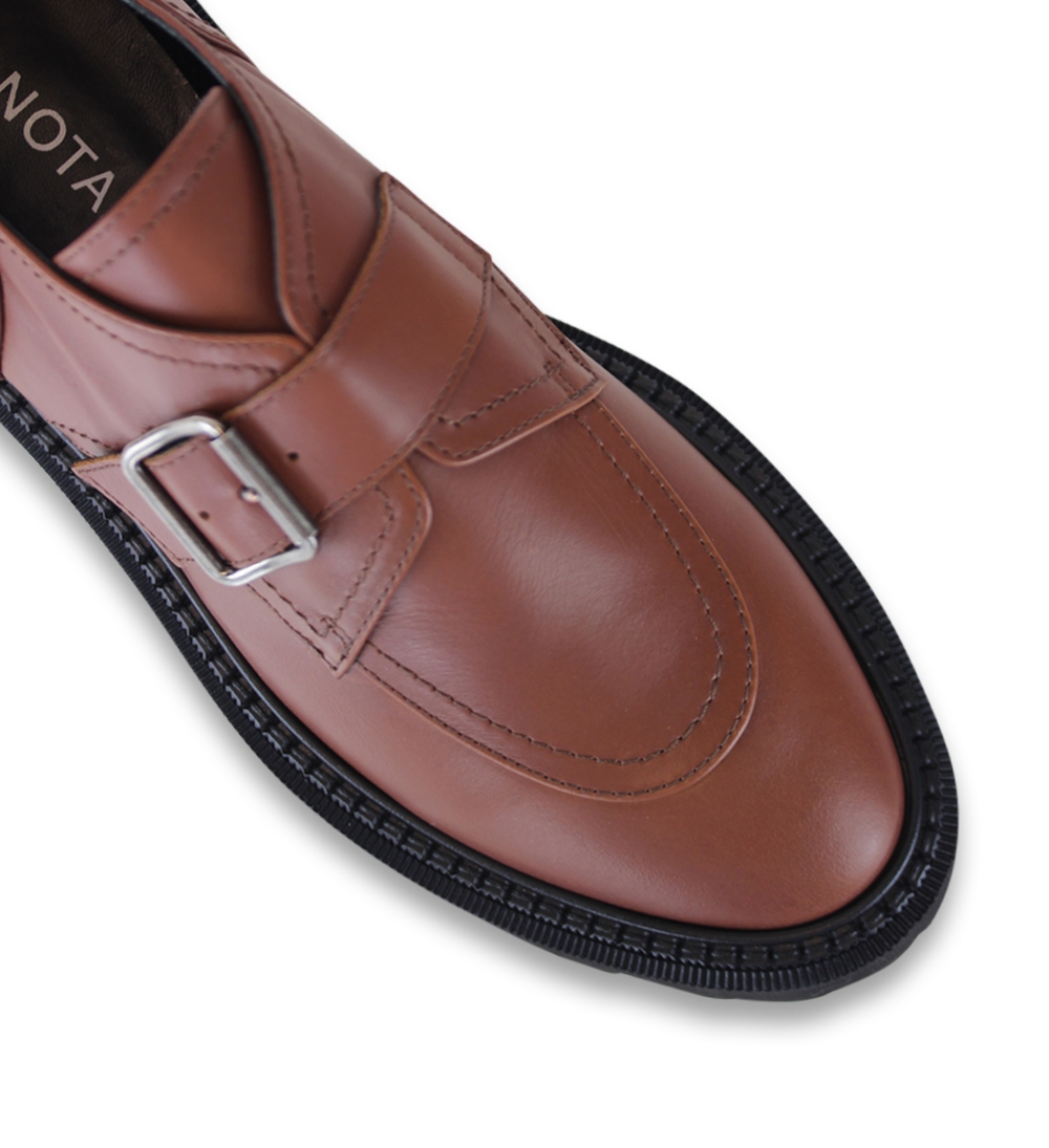 Tenora loafers, brun læder